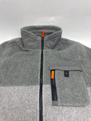 HOKA MEN'S FLEECE SKY JACKET - SIZE: MEN S (AU/UK MS) (EU MS) - GRAY - Brand New