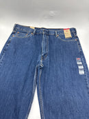 LEVI'S MEN'S 550 RELAXED FIT JEANS - SIZE: MEN 44X30 - DARK STONEWASH - Brand New