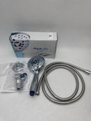 AquaCare High Pressure 8-mode Handheld Shower Head Anti-clog Nozzles Power Wash - Like New