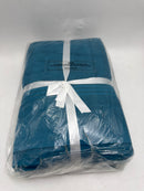 MELLANNI BATH SHEETS 100% COTTON TOWELS 35"X70", 2 PACK - TEAL - Brand New