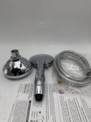 HOTEL SPA Anti-Clog Shower Heads Spray-High Pressure Shower Head 4.3" - Chrome - Like New