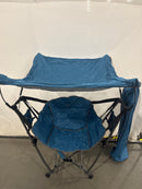 ARROWHEAD OUTDOOR PORTABLE FOLDING SWINGING HAMMOCK CAMPING CHAIR BLUE - Like New