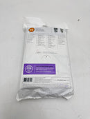 SIMPLEHUMAN CODE H CUSTOM FIT DRAWSTRING TRASH BAGS, 20 COUNT - WHITE - Brand New