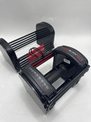 POWERBLOCK 50 - 10-50 LB. ADJUSTABLE DUMBBELLS, SINGLE DUMBBELL - BLACK - Like New