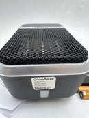GIVEBEST 800W WALL OUTLET SPACE HEATER WITH REMOTE - SILVER/BLACK - Like New