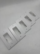 HELLO LIGHT 5 PACK WALL PLATE HELLO LIGHT LED NIGHT LIGHTS BUILT - WHITE - Like New