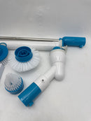 Junxin Hurricane Spin Scrubber Rechargeable Cordless, SH-308 - Blue/White - Like New