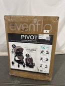 Evenflo Pivot Modular Travel System LiteMax Infant Car Seat TS100412477 - Tan - Like New