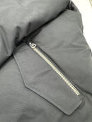 MACKAGE MEN EDWARD 2IN1 DOWN PARKA W HOOD BIB/NATURAL FUR - SIZE 48 - BLACK - Brand New