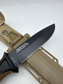 Gerber Gear Strongarm Fixed Blade Tactical Knife Survival Gear - Coyote Brown - Like New