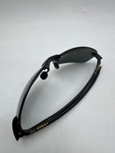 MAUI JIM MEN AND WOMEN'S BREAKWALL POLARIZED RIMLESS SUNGLASSES GLOSS BLACK - Like New