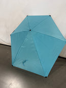 SPORT-BRELLA SPF 50+ ADJUSTABLE UMBRELLA UNIVERSAL CLAMP BRIGHT AQUA XL - Like New