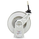 ReelWorks Industrial Retractable Oil Hose Reel - 1/2" x  50'FT, 1/2" MNPT