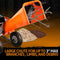 SuperHandy Compact Wood Chipper - 7HP Gas Engine, Adjustable Exit Chute, up to