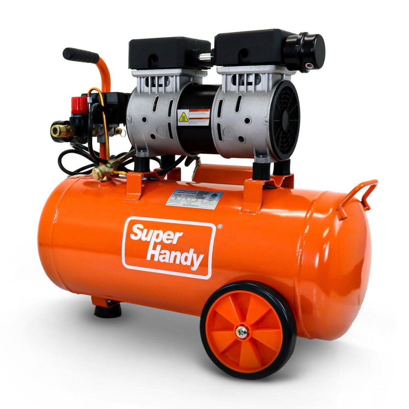 SuperHandy Electric Air Compressor - 120V Corded, 6.3 Gal, 120PSI Max Pressure