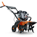 SuperHandy Heavy Duty Garden Tiller - 2.5HP Gas Engine, Adjustable Tines, 21"