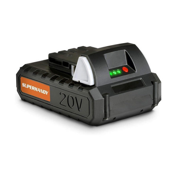 SuperHandy Lithium Ion Rechargeable Battery 20V 2Ah - For Snow Thrower, Hedge