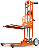 SuperHandy Material Lift / Warehouse Stacker 330Lb 40" Max Lift w/ 8" Wheels,