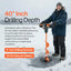 SuperHandy Ice Auger 48V 2Ah 88.8Wh Li-Ion Electric Cordless