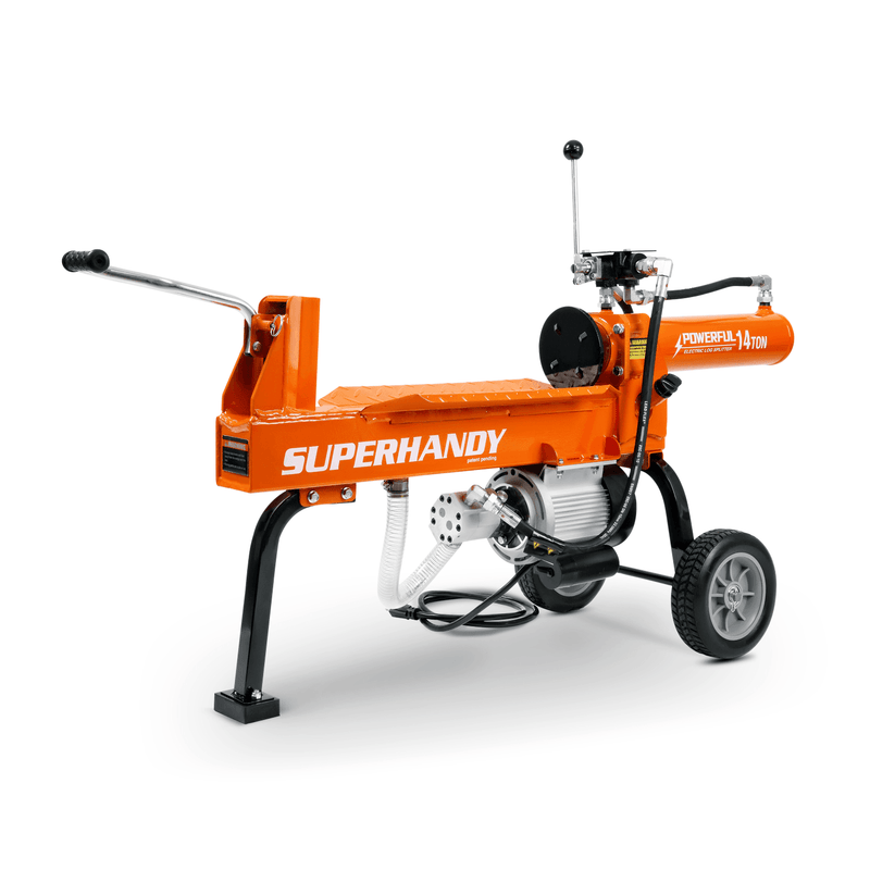 SuperHandy 14-Ton Electric Log Splitter - 120V Corded, Max 14" Log Diameter