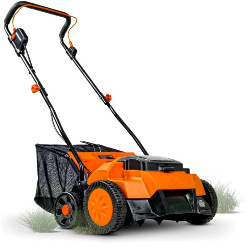 SuperHandy Walk-Behind Electric Scarifier & Dethatcher - For Lawn Aeration &