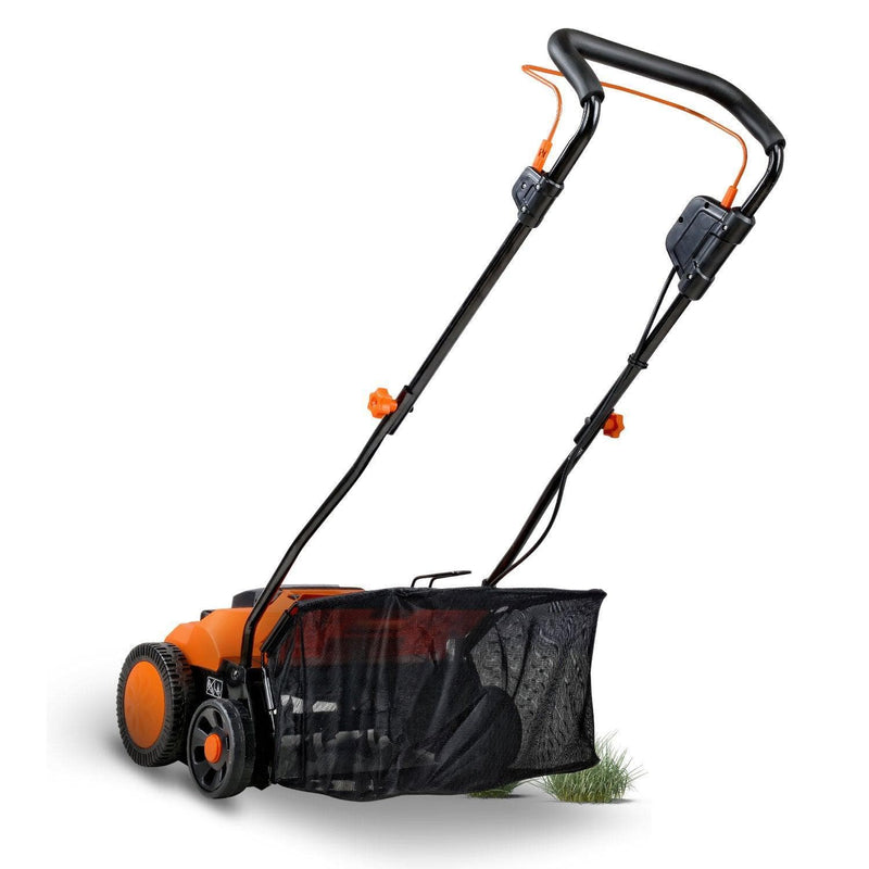 SuperHandy Walk-Behind Electric Scarifier & Dethatcher - For Lawn Aeration &